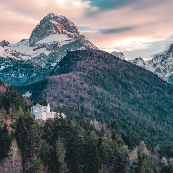 Mangrt, the highest road in Slovenia